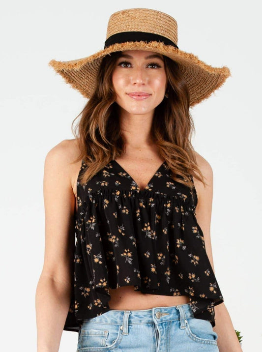 Women’s Ditzy Floral BabyDoll Tank Top