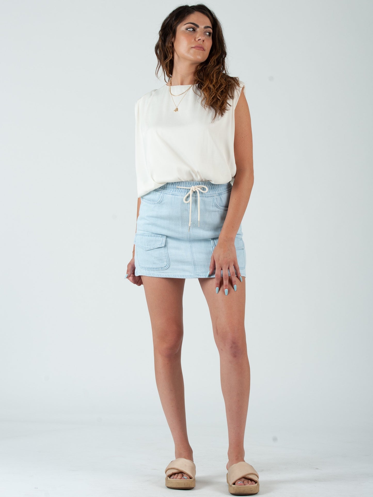 Women’s Satin Shell Top