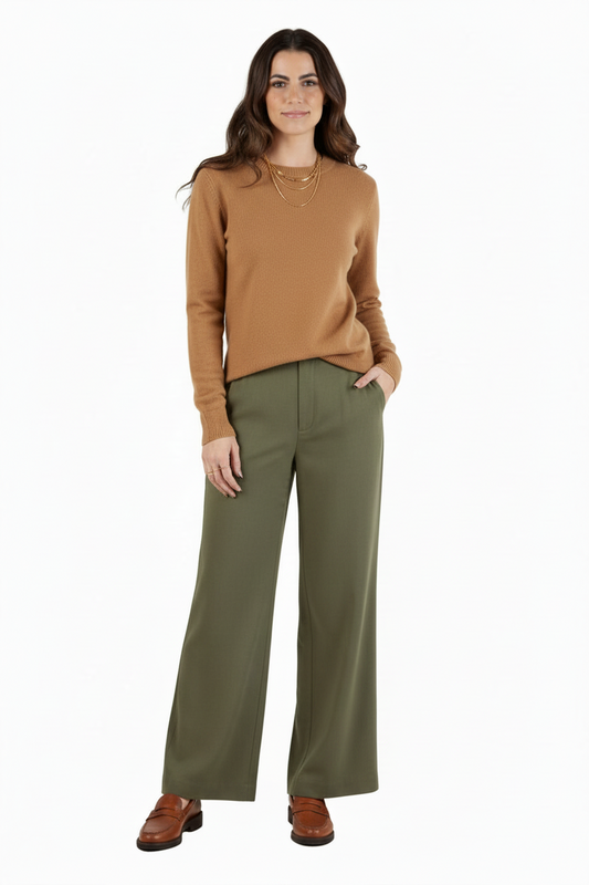 Women’s Cotton Wide leg trousers