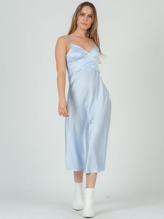 SATIN SLIP DRESS