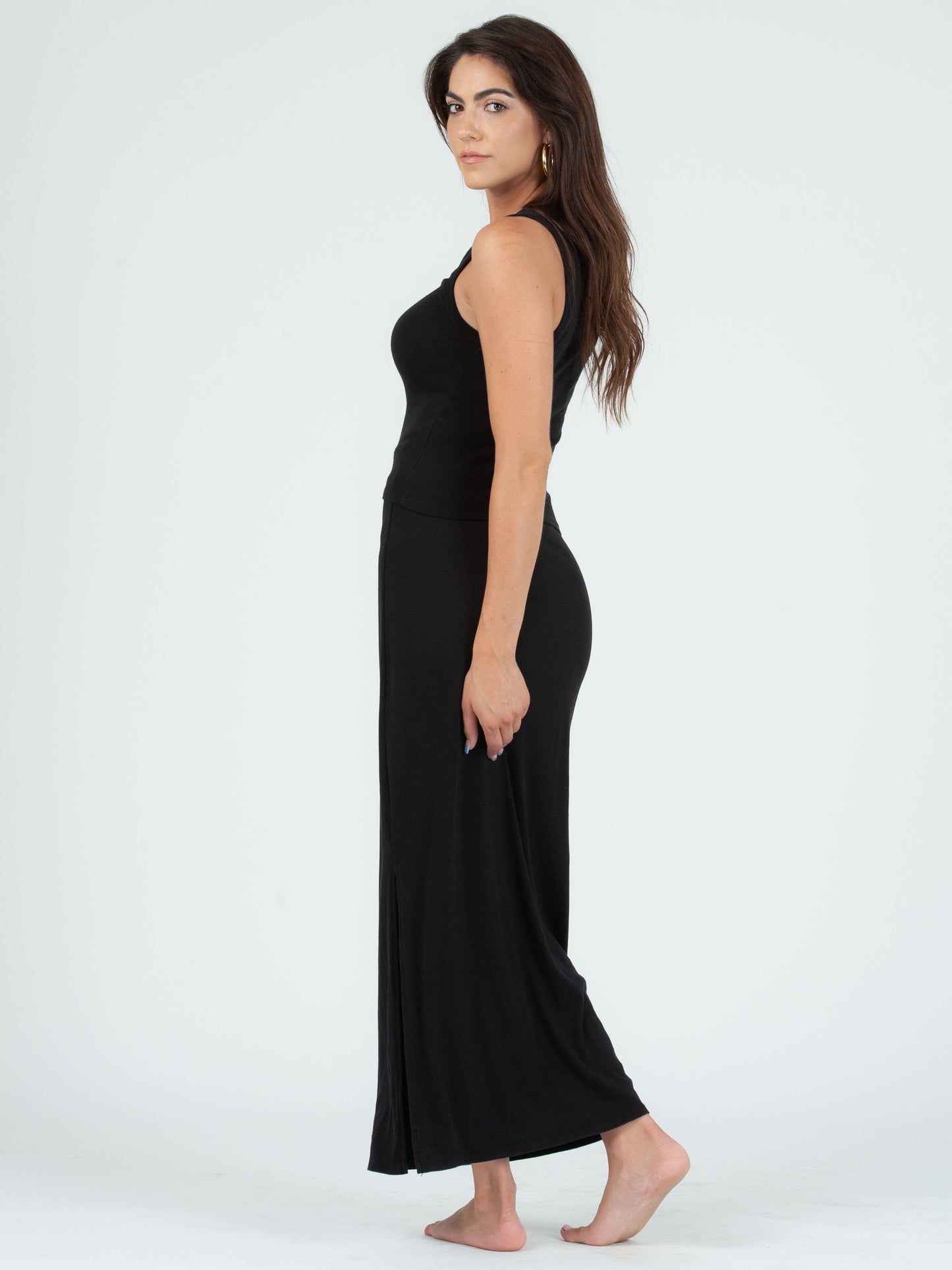 KENDALL PENCIL SKIRT-BLACK