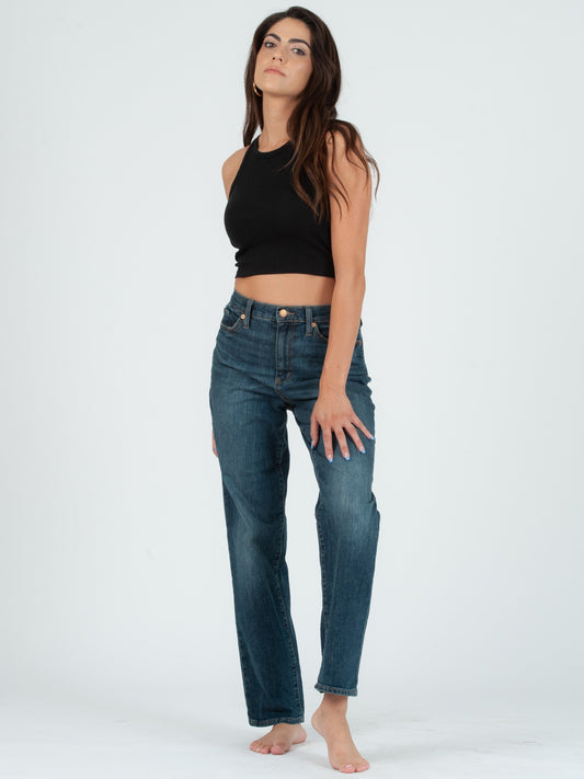 Women's Knit Tank Top BLUE