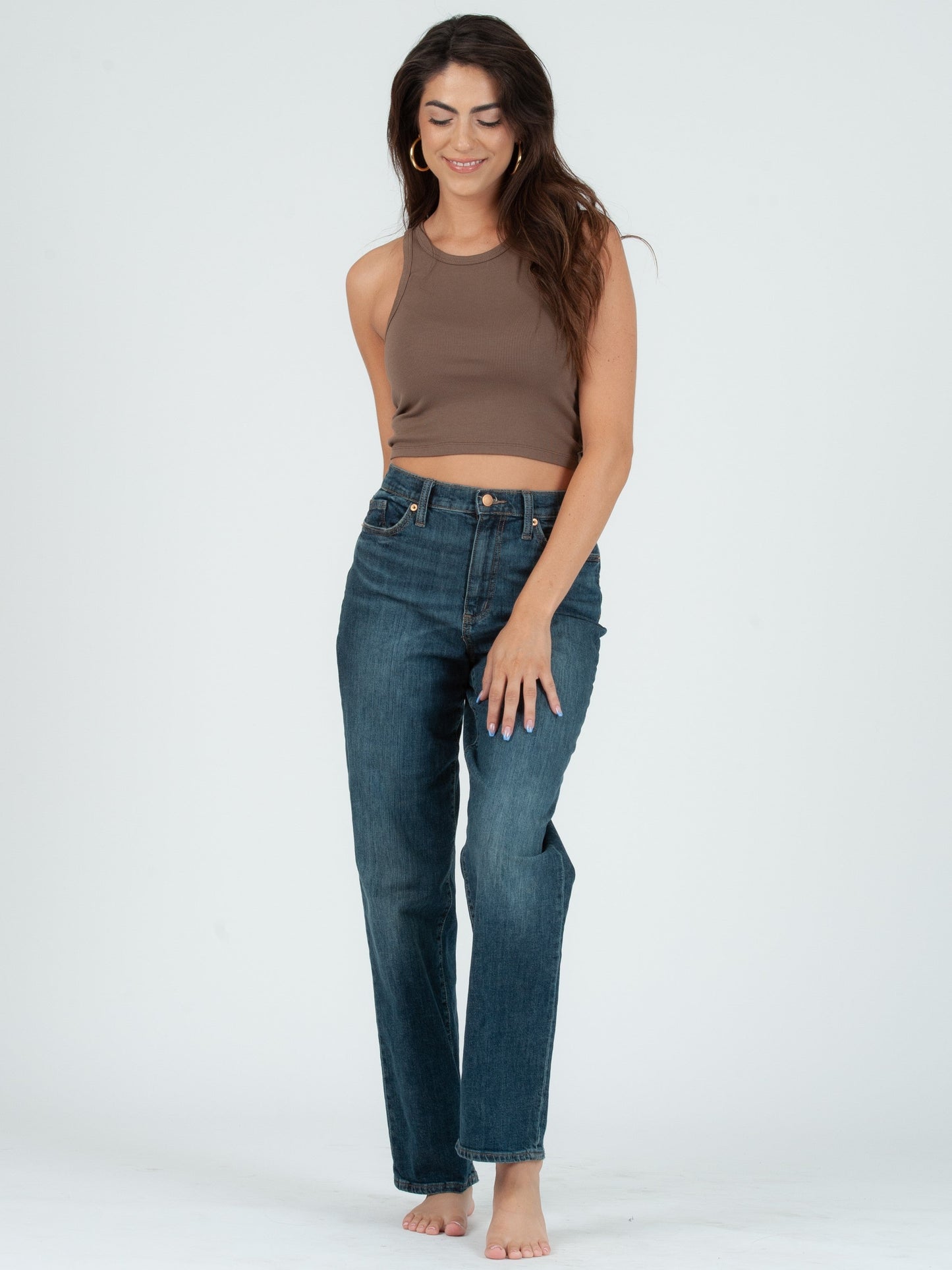 Women's Knit Tank Top ESPRESS