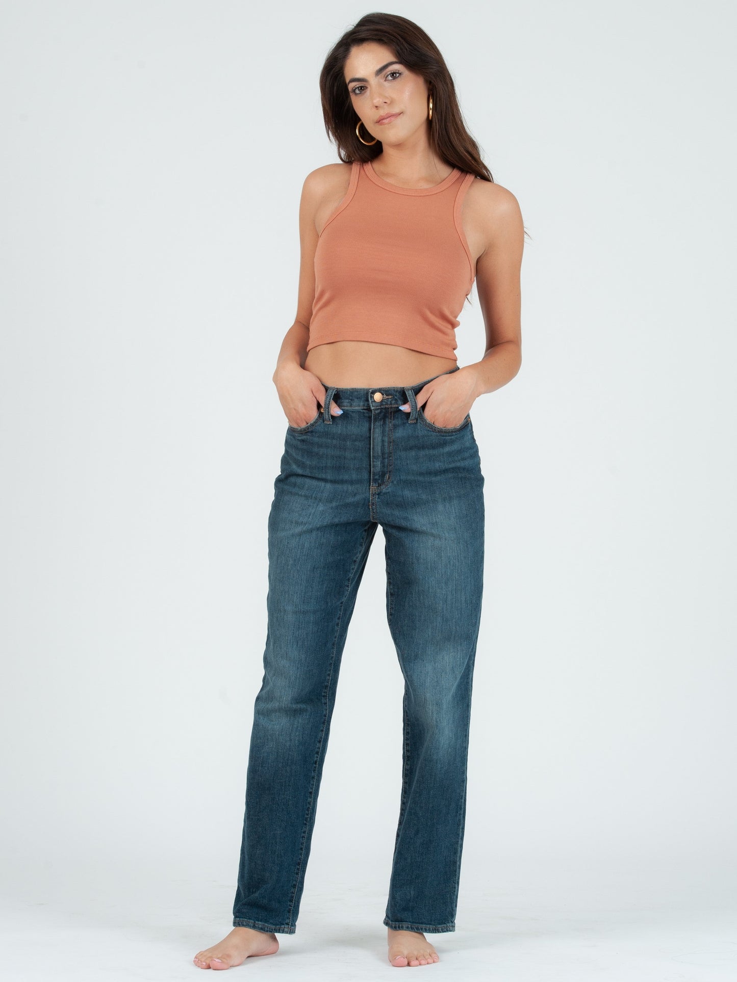 Women's Knit Tank Top CLAY