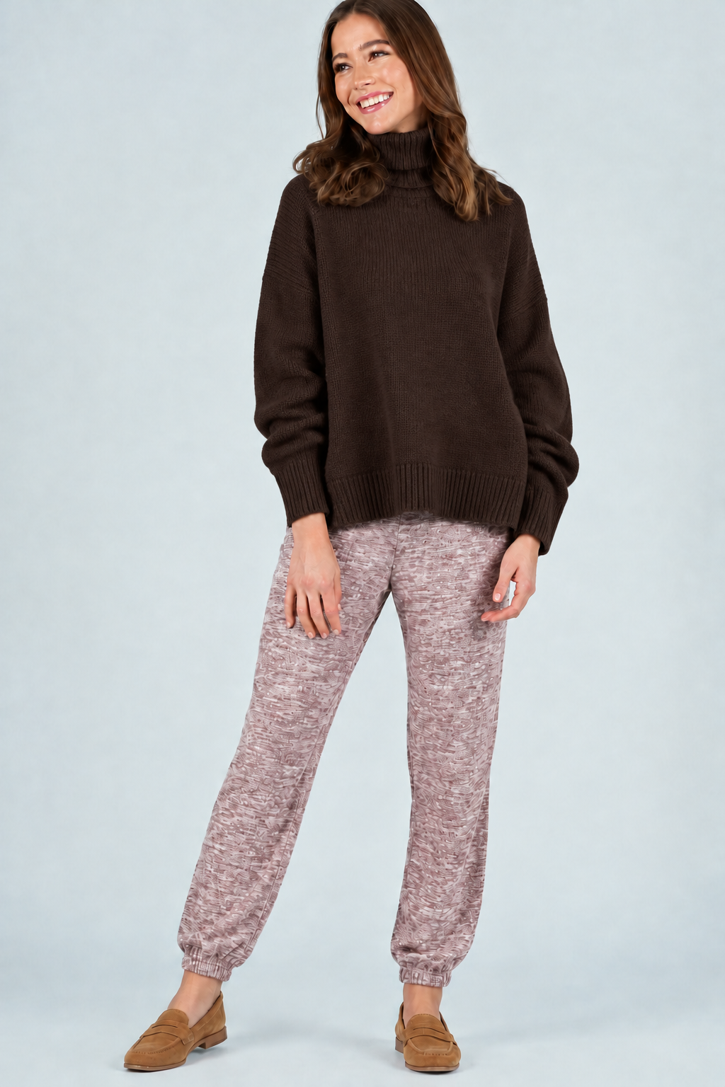 Women's Soft Slub Knit Lounge Joggers