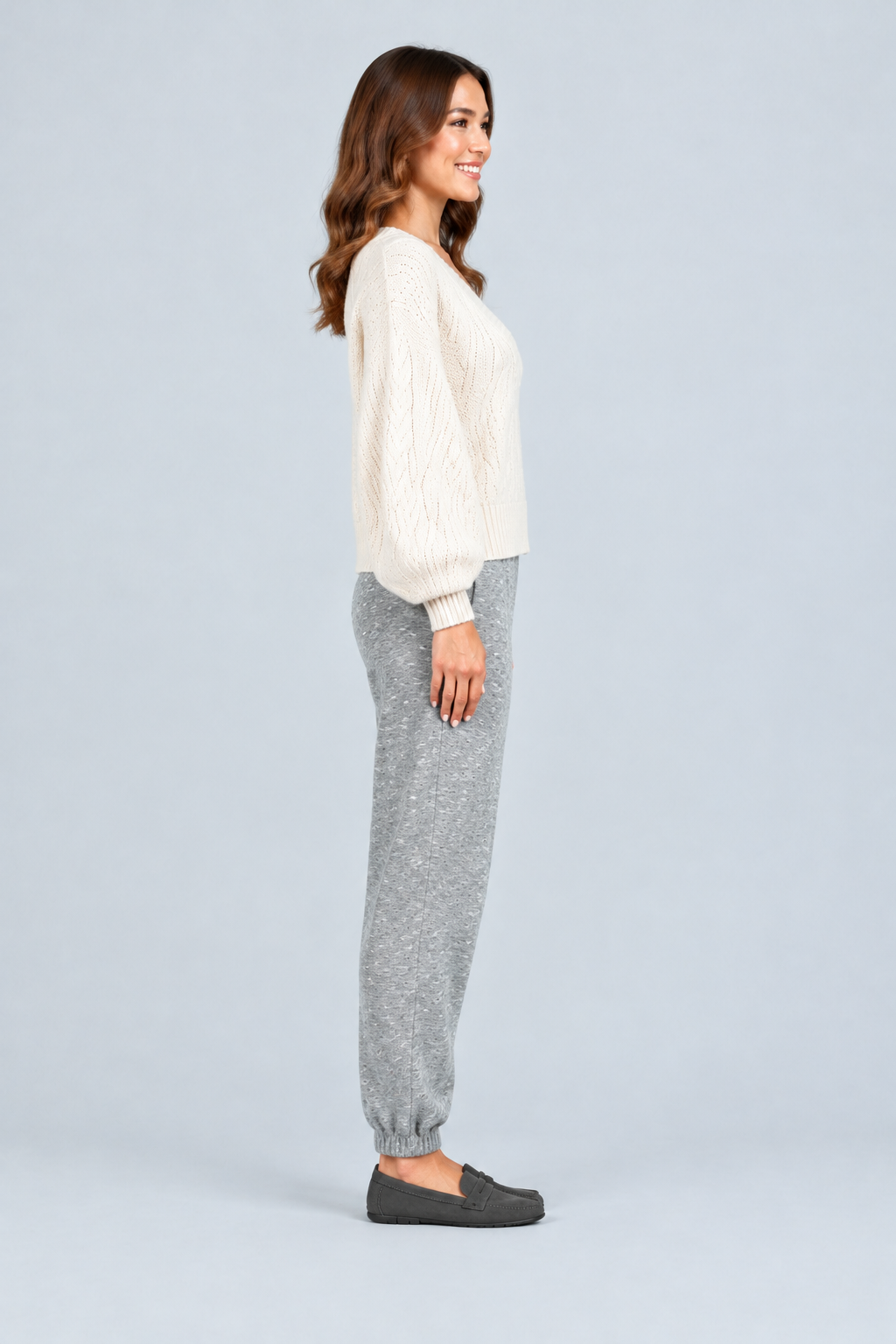 Women's Soft Slub Knit Lounge Joggers