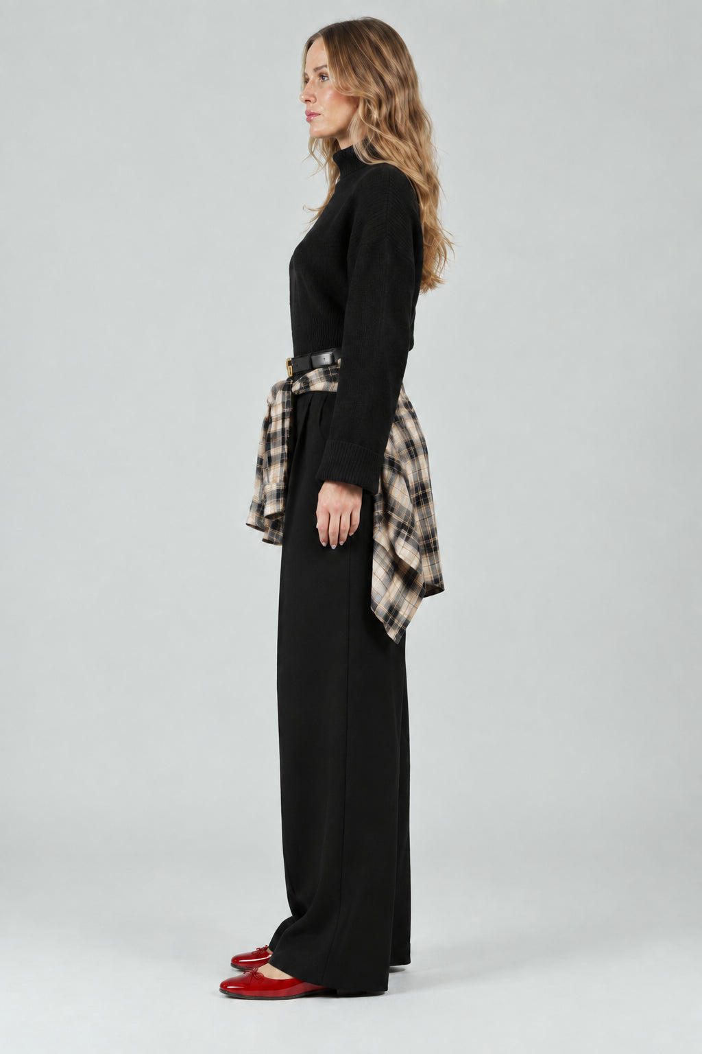 Women's Mock Neck Sweater